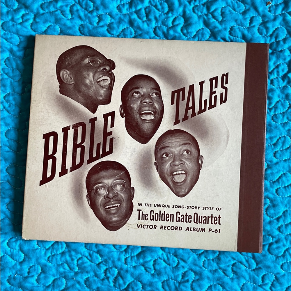Vintage Record Bible Tales from the Golden Gate Quartet